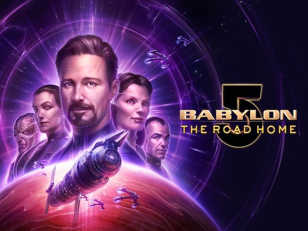 Nell'immagine la copertina di Babylon 5 The Road Home.